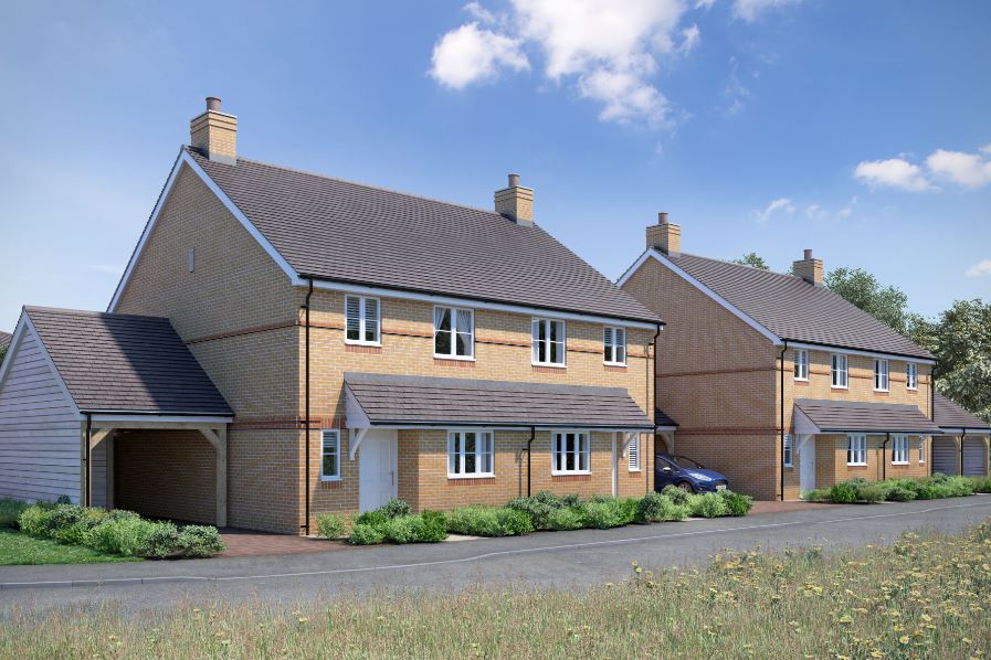Image of a new home