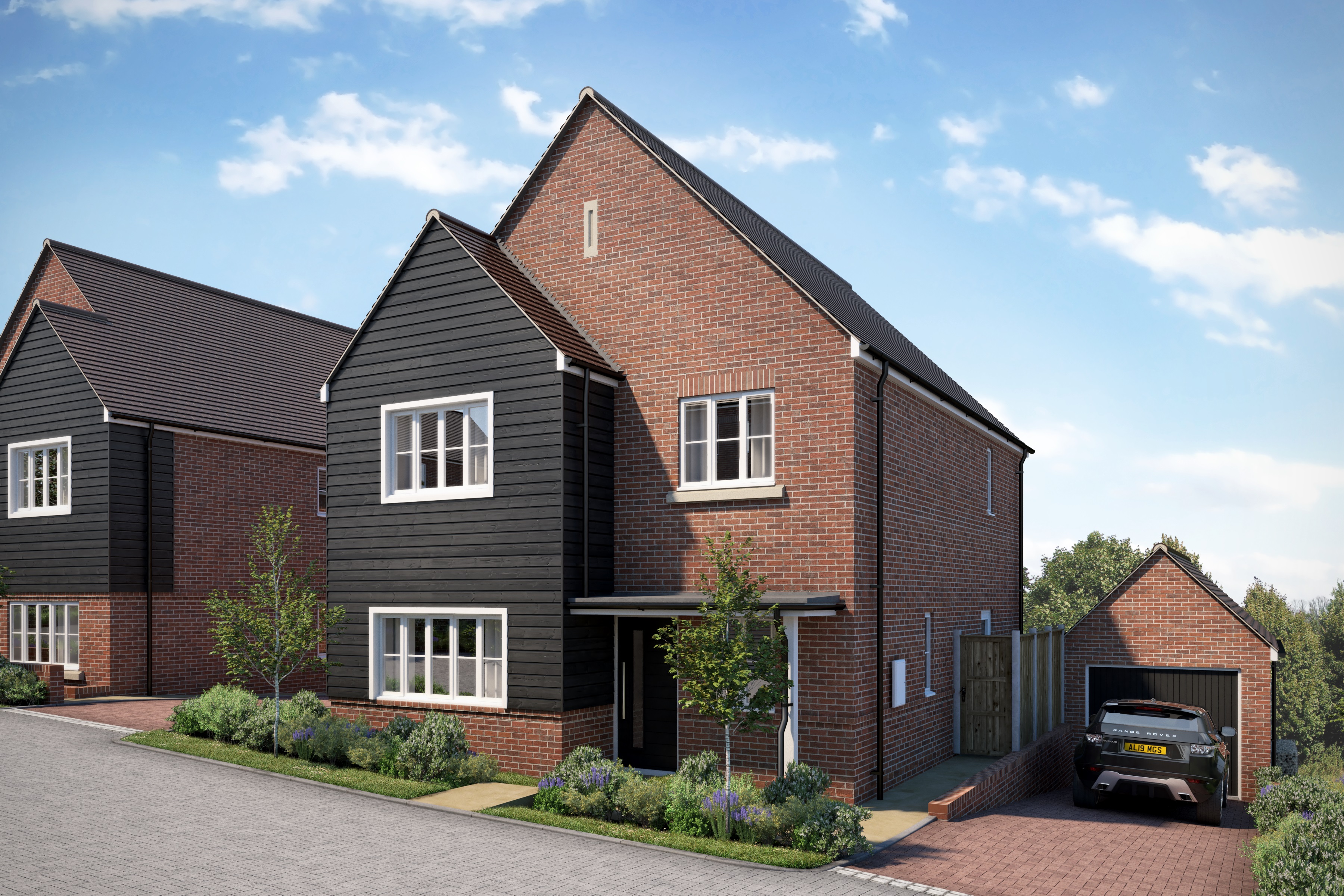 Image of a new home
