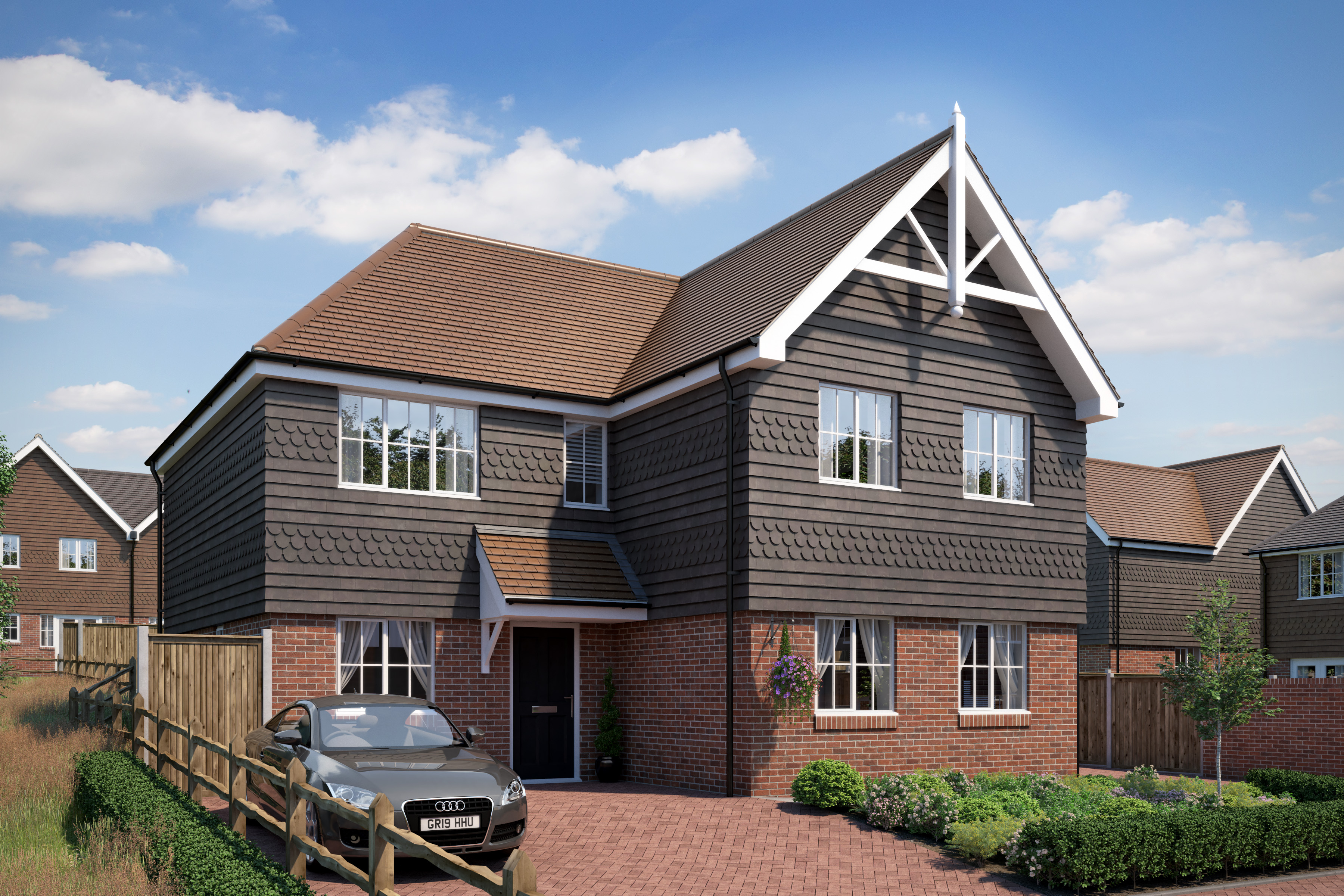 Image of a new home