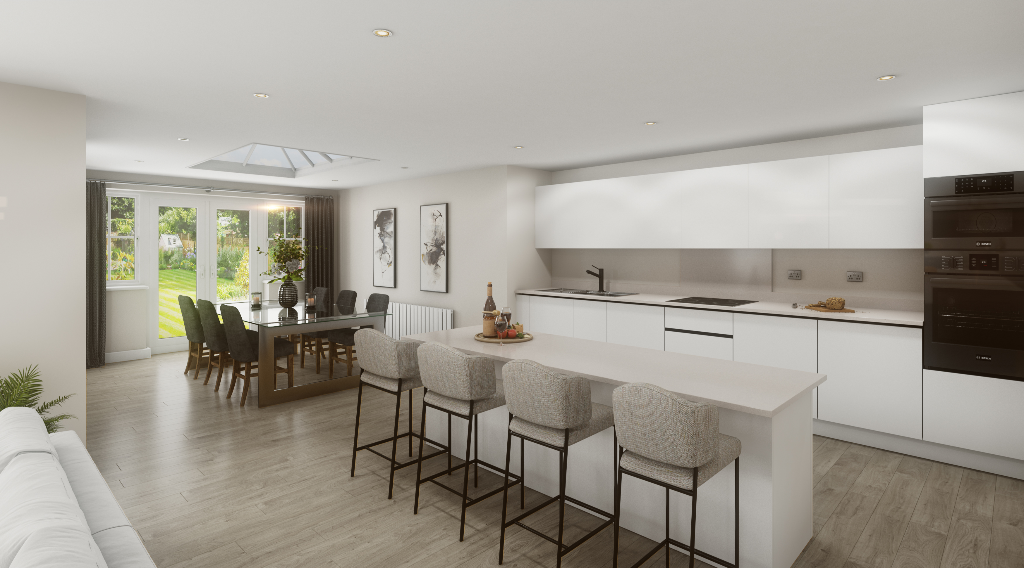 Image of a new home
